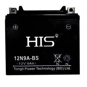 HIS 12N9A-BS Dry Battery